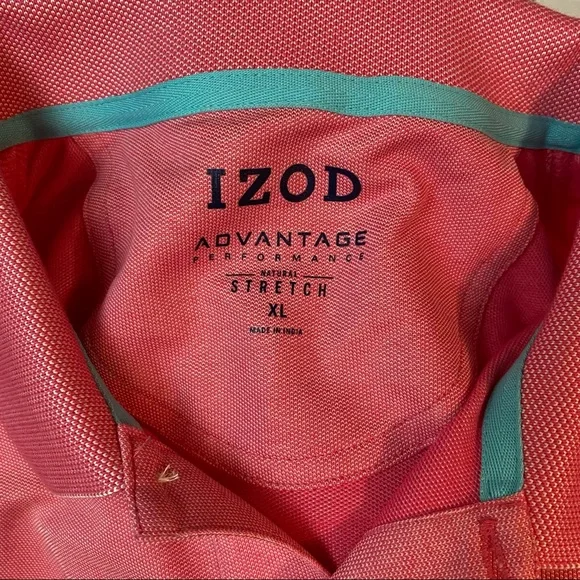 Mens Izod short sleeve polo xl - Picture 4 of 8